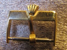 ROLEX ULTRA RARE VINTAGE '50 - R.W.C. - GOLD COLOR BUCKLE - 16 mm INSIDE - SWISS