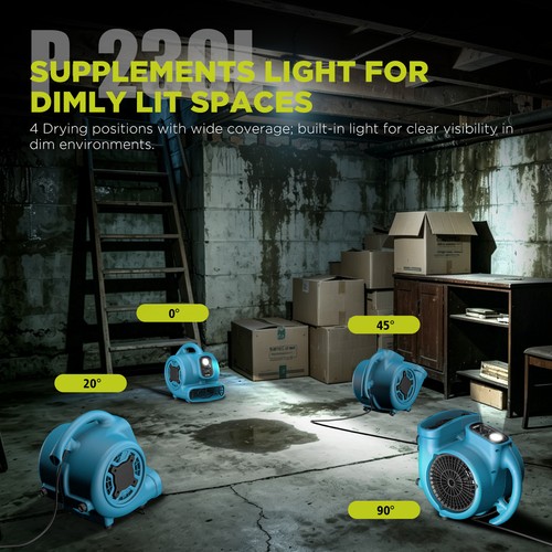 Xpower 230l mini - air, mover