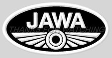 JAWA BLACK EMBROIDERED PATCH