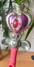 Bacchetta Lunare Sailor Moon 1992 Bandai originals-FUNZIONANTE, batterie AA incl