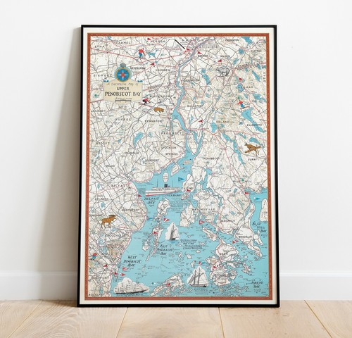 Mappa pittorica upper - pittorica, di