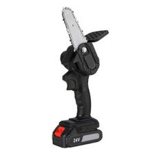 Mini motosega 24V portatile con batteria inclusa e taglio regolabile