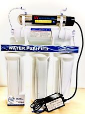 Depuratore acqua potabile 5 STADI purificatore con lampada 6 watt con rubinetto 