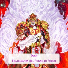 Yu Gi Oh Yugioh! Deck Mazzo Fratellanza del Pugno di Fuoco Re Tigre Cardinale