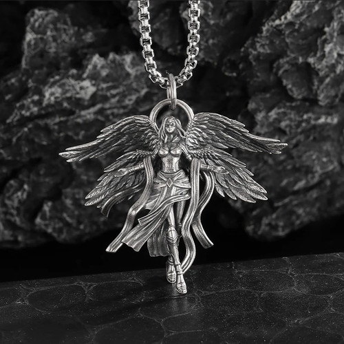Collana con ciondolo angelo