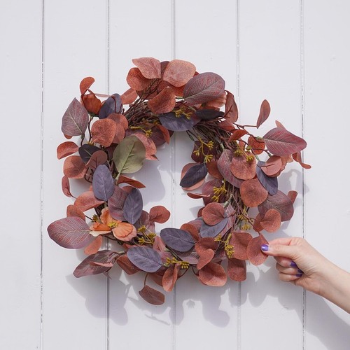 Ghirlanda fiori foglie - di,