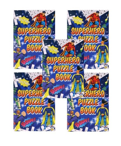 Libro puzzle supereroi - libro,