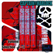 Captain Harlock Vol 1-3 manga