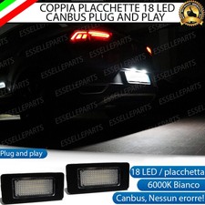 COPPIA PLACCHETTE 18 LED LUCI