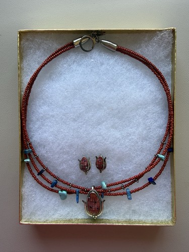 Set collana spilla mais