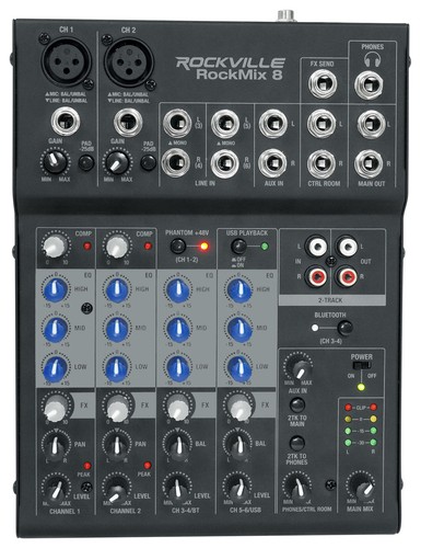 Mixer rockville rockmix - rockville, 8