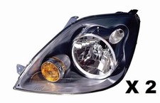 coppia fari proiettori fanali anteriori  Sx E DX  FORD FIESTA 2006-2008  H4