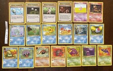 lotto carte pokemon vintage
