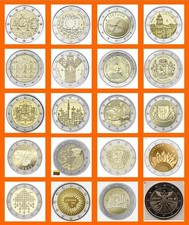 Monete commemorative euro - monete,