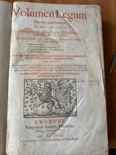 VOLUMEN LEGUM PARVUM, 1618