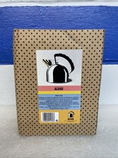 Alessi Bollitore Fischietto Melodico 2L 9091 FM Disegnato da Richard Sapper Nuovo