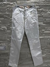 Pantaloni Burberry  London  Tg 48 Pantones Burberrys  Jeans Bianco