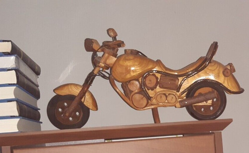 Modellino artigianale moto - , in