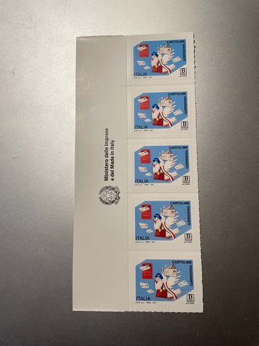 2024 striscia francobolli - striscia, 5