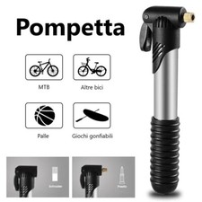 Mini Pompa per Bici Portatile Pompa Bicicletta Strada Corsa Alta Pressione MTB