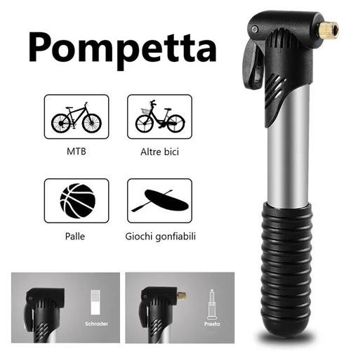 Mini pompa per bici - pompa,