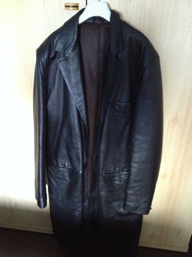 Cappotto vera pelle vintage - pelle,