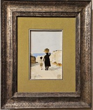 Aldo riso acquerello su - riso,,