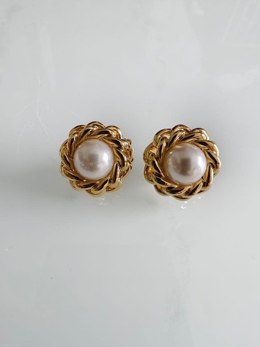 Orecchini vintage perle - perle, in