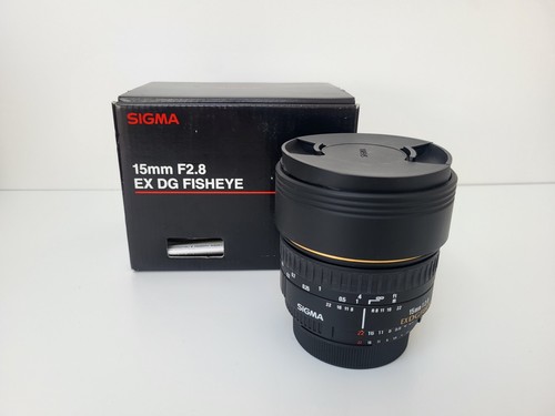 Sigma fisheye 15mm ex dg - sigma,