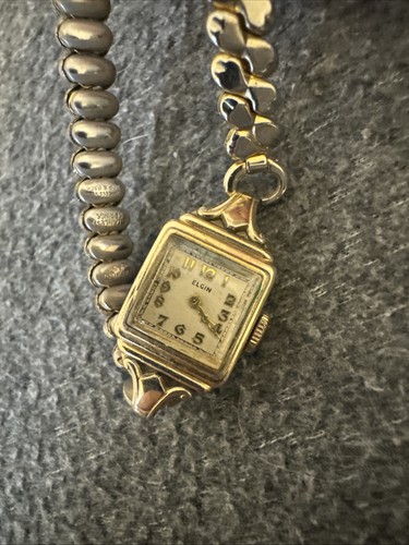 Orologio vintage elgin donna - elgin,
