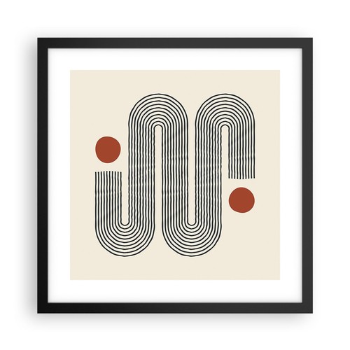 Poster 40x40cm minimalista - poster,