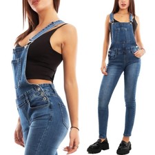 Salopette jeans donna overall