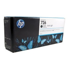 Genuine HP 726 Matte Black