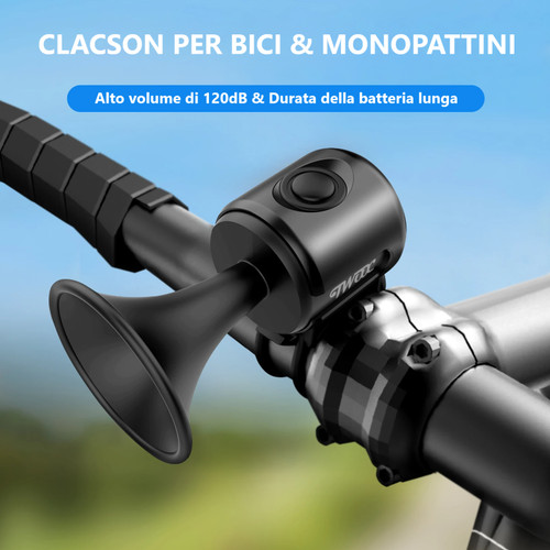 Campanello clacson elettrico - clacson,
