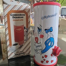 Raro Meliconi Dosa Caffe Super Pablito Metallo a Molla/ Caffettiera Moka