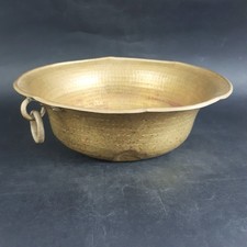 Bacile antico in ottone