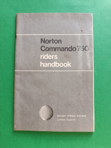 Norton commando 750 manuale - norton,
