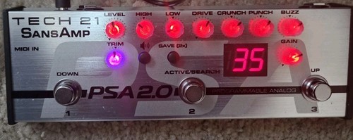 Tech sansamp psa - psa, pedale