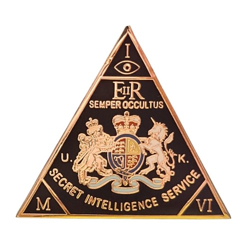 Mi6 pin secret intelligence - secret,