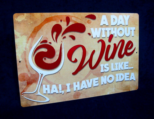 Giorno senza vino - vino, -*us