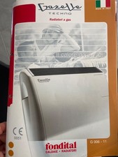 radiatore a gas a camera stagna gazzella premix 7000 Techno fondital 