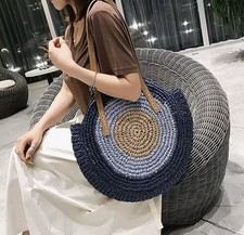 Borsa Paglia Intrecciata