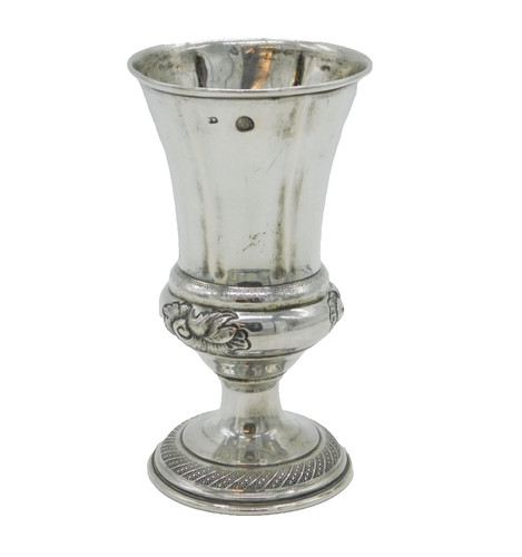 Calice vino floreale - , argento
