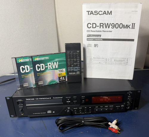 Tascam rw900mkii - tascam, cd-rw900mkii