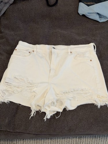 Pantaloncini jeans bianchi