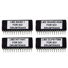 Linndrum LM2 sound EPROM for Sequential Circuits Drumtraks Drum Eproms Chip Sci