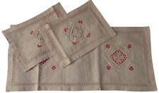 Tris Centrini Misto Lino Beige