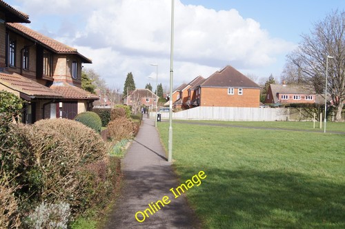Photo 6x4 path linking derwent - linking,