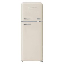 PYRAMIDEA Frigorifero Doppia Porta Ventilato 240 Litri Colore Crema MAMBO2402C