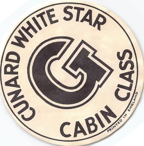 Cunard white star cabina - cunard,